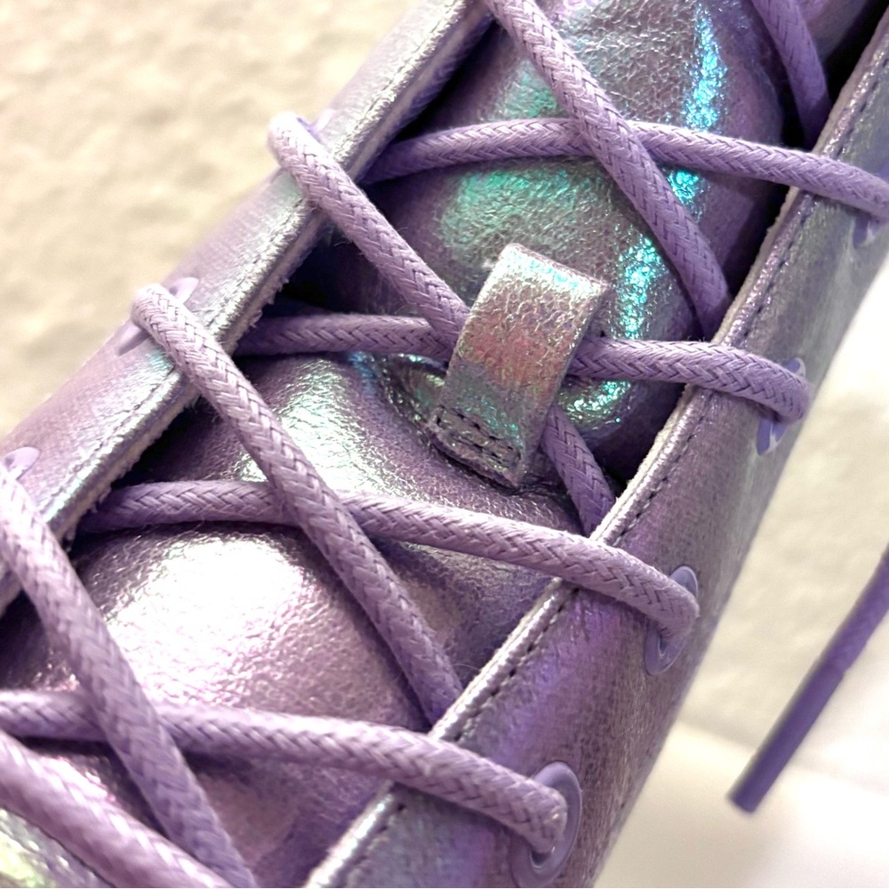 ✨ YRU metallic platform boots 6 - Picture 8 of 12